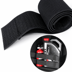 universal car trunk organizer fixing strap – adjustable magic tape storage belt