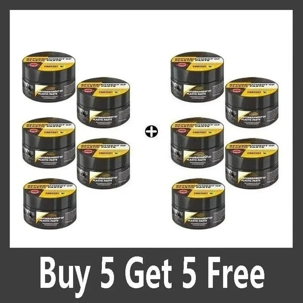 SL12 Car Interior Repair Paste Plastic Restorer Scratch Repair Tire Polish Wax 9