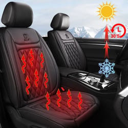 12v-24v heated car seat cover – fast heating winter seat cushion protector