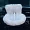 Kawaii Plush Doll Car Seat Mini Safety Seat Ornament For Labubu OB11 Dolls 3