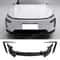 Glossy Black Front Bumper Body Kit For Tesla Model Y Juniper 2025 Front Lip Wind Blade Trim Side 0