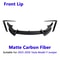 Glossy Black Front Bumper Body Kit For Tesla Model Y Juniper 2025 Front Lip Wind Blade Trim Side 8