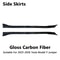 Glossy Black Front Bumper Body Kit For Tesla Model Y Juniper 2025 Front Lip Wind Blade Trim Side 13