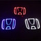 5D LED Honda Emblem Badge Light Waterproof Rear Logo Sticker Car Accessories 1