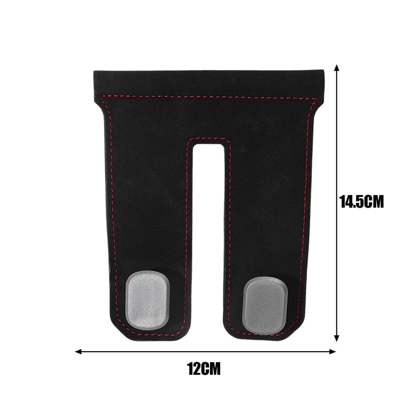 Universal Car Glove Box Hook Organizer Luxury Leather Interior Storage Hanger With Single Double 7