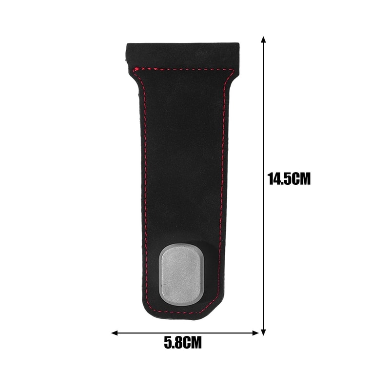 Universal Car Glove Box Hook Organizer Luxury Leather Interior Storage Hanger With Single Double 10