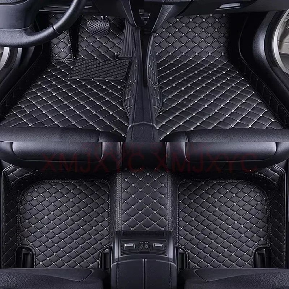 Custom 3D Artificial Leather Car Floor Mats For Ford Explorer Focus Waterproof Interior Protectio 1