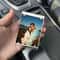 Magnetic Car Visor Photo Clip Transparent PVC Polaroid Picture Holder Interior Accessory 1