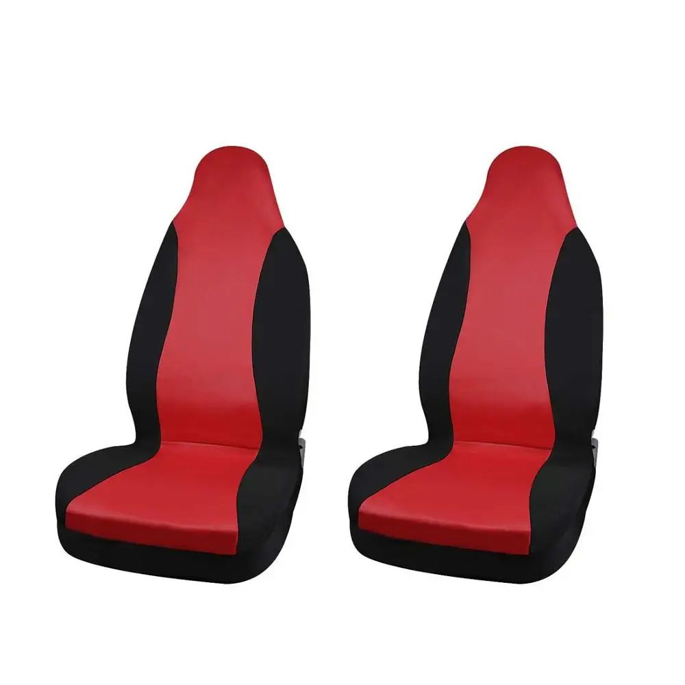 Universal 5Color Car Seat Covers Polyester Interior Protection Set For Cars Trucks SUVs 12