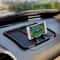 MultiFunction Car Dashboard Organizer Pad With Phone Holder Temporary Parking Number Display 3