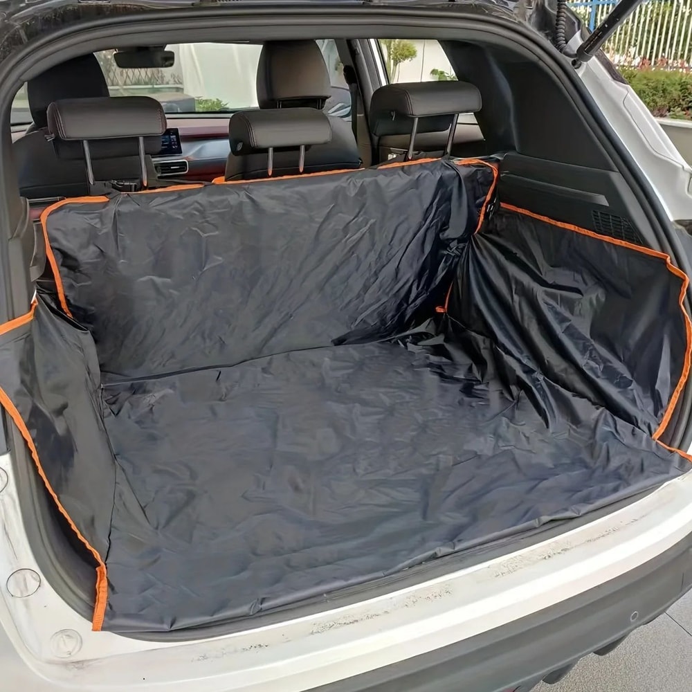 Waterproof Dog Car Seat Cover For SUVs Durable Pet Travel Seat Protector Back Seat Cover 2