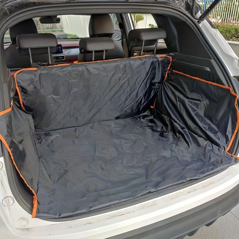 Waterproof Dog Car Seat Cover For SUVs Durable Pet Travel Seat Protector Back Seat Cover 2