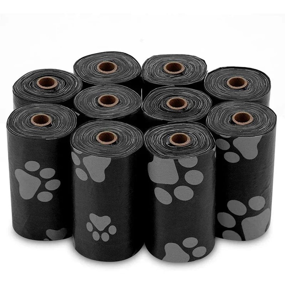 Dog Poop Bags Refill Rolls LeakProof Pet Waste Bags For Outdoor Dog Walking Cleanup 5