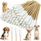 Pet Ear Cleaning Cotton Swabs DoubleSided Bamboo Dog Cat Ear Swabs For Safe Grooming 7