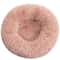 Round Plush Dog Bed Calming Pet Bed For Large Medium Small Dogs And Cats 11