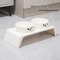 Elevated Dog Feeder With Stainless Steel Bowls Raised Pet Feeding Station For Dogs Cats 6