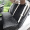 Waterproof Dog Car Seat Cover With Armrest Access Pet Travel Hammock Back Seat Protector 1