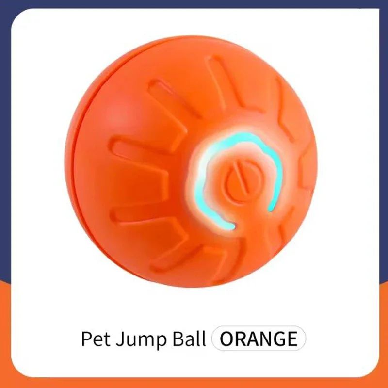 Interactive Rolling Pet Toy Ball USB Rechargeable Automatic Moving Ball For Dogs Cats 7