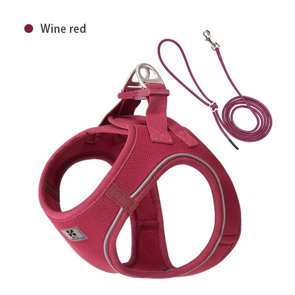 Reflective Dog Harness And Leash Set Adjustable NoPull Pet Vest For Small Medium Dogs 17