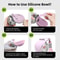 2in1 Portable Dog Water Bottle LeakProof Travel Water Dispenser With Stainless Steel Bottle Silic 4