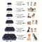 Luxury Plush Pet Sofa Bed For Dogs Cats Warm Calming Cushion Mat For Small Medium Large Pets 1