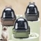 Transparent Breathable Pet Carrier Backpack Waterproof Travel Bag For Cats Small Dogs 1