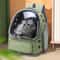 Transparent Breathable Pet Carrier Backpack Waterproof Travel Bag For Cats Small Dogs 2
