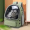 Transparent Breathable Pet Carrier Backpack Waterproof Travel Bag For Cats Small Dogs 2