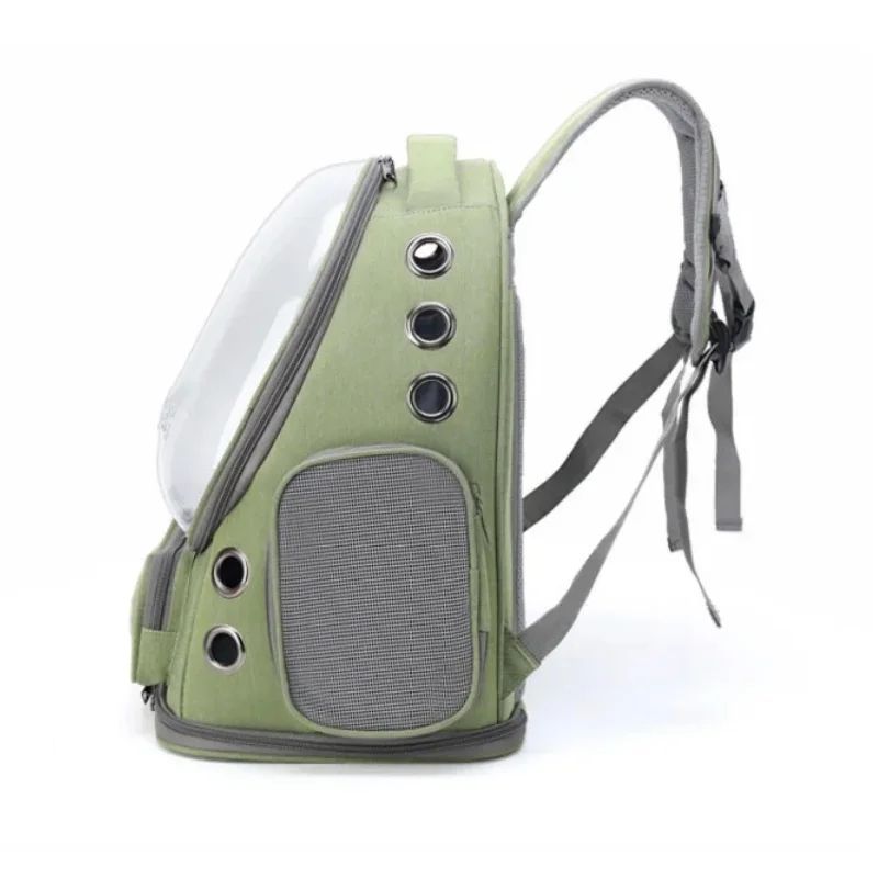 Transparent Breathable Pet Carrier Backpack Waterproof Travel Bag For Cats Small Dogs 4