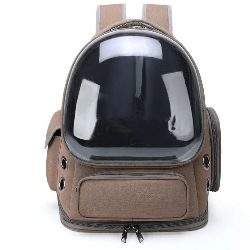 Transparent Breathable Pet Carrier Backpack Waterproof Travel Bag For Cats Small Dogs 8