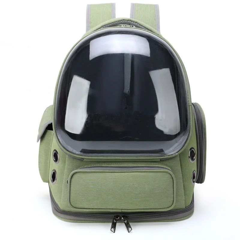 Transparent Breathable Pet Carrier Backpack Waterproof Travel Bag For Cats Small Dogs 6