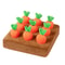 Dog Snuffle Mat Carrot Puzzle Toy Interactive Slow Feeder Nosework Training Mat For Boredom Relief 5