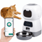 1183 Fl Oz WiFi Smart Automatic Pet Feeder Timed Cat Dog Food Dispenser With Voice Recorder And S 0