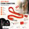 Reflective Nylon Dog Leash 5ft Heavy Duty Walking Lead With 360 Swivel Clasp Comfort Handle Night 3