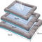 Pet Cooling Mat Bed For Dogs Cats Breathable Ice Silk Summer Sleeping Pad Soft Washable Cooling B 1