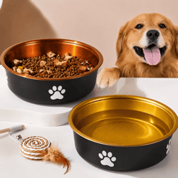 anti-slip stainless steel dog bowl – durable food & water feeder for small, medium & large dogs