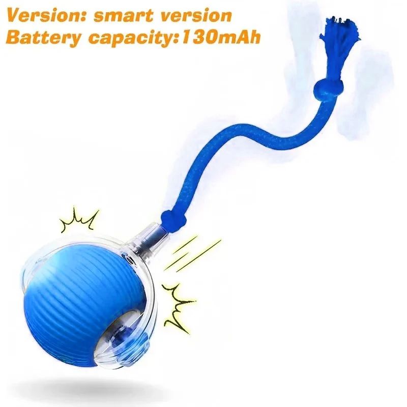 Smart Interactive Rolling Ball Toy For Cats Dogs Rechargeable Automatic Motion Ball With Obstacle 6