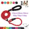 Heavy Duty Dog Training Leash Strong AntiPull Slip Rope Lead For Small Medium Large Dogs 0