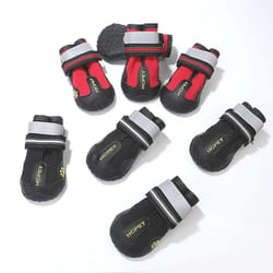 reflective waterproof dog boots – anti-slip winter dog shoes for medium & large dogs