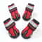 Reflective Waterproof Dog Boots AntiSlip Winter Dog Shoes For Medium Large Dogs 4