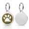 Personalized Engraved Pet ID Tag Glitter Paw Name Plate Collar Tag For Dogs And Cats 8