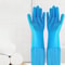 Pet Grooming Glove For Dogs Cats Silicone Deshedding And Bathing Glove For Hair Removal And Massa 6