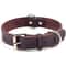 Benepaw Genuine Leather Dog Collar Heavy Duty Double DRing Collar For Medium Large Dogs 7