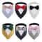 Pet Wedding Tuxedo Bandana Adjustable Dog Bib Scarf For Weddings Birthdays Special Occasions 0