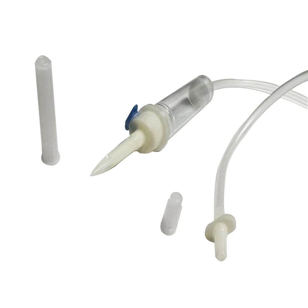 Veterinary Disposable Infusion Set Animal IV Drip Extension Tube With Screw Lock Connector 4