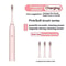 Ultrasonic Smart Sonic Electric Toothbrush Set Adult Soft Brush Travel Kit 8