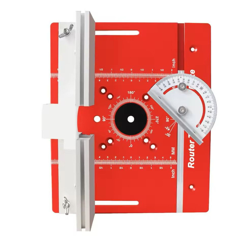 New Router Table Insert Plate Set With Router Lifts For Woodworking Slotting Trimming Chamfering 9