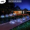 60LED Solar Fireworks Lights Outdoor Waterproof Garden Decor 8 Modes Remote Control 9