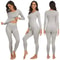 Performance Thermal Base Layer Set 2Pack FleeceLined Long Johns For Women Ideal For Hiking Skiing