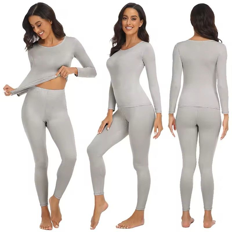 Performance Thermal Base Layer Set 2Pack FleeceLined Long Johns For Women Ideal For Hiking Skiing